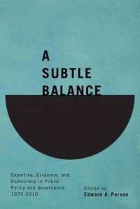 Enlarge image Cover: A Subtle Balance - De Gruyter