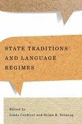 Cover: State Traditions and Language Regimes - De Gruyter