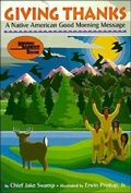 Cover: Giving Thanks: A Native American Good Morning Message - Turtleback
