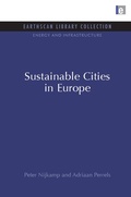 Cover: Sustainable Cities in Europe - Routledge