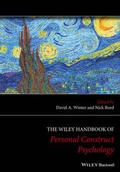 Cover: The Wiley Handbook of Personal Construct Psychology - Wiley-Blackwell