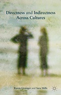 Cover: Directness and Indirectness Across Cultures - Palgrave Macmillan