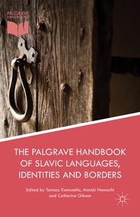 Abbildung von: The Palgrave Handbook of Slavic Languages, Identities and Borders - Palgrave Macmillan