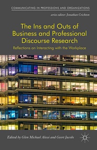 Abbildung von: The Ins and Outs of Business and Professional Discourse Research - Palgrave Macmillan