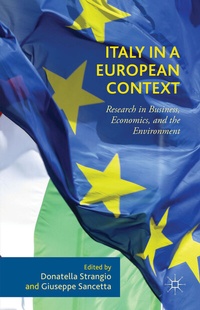 Enlarge image Cover: Italy in a European Context - Palgrave Macmillan