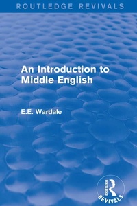 Abbildung von: An Introduction to Middle English - Routledge