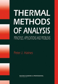 Abbildung von: Thermal Methods of Analysis - Springer