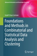 Cover: Foundations and Methods in Combinatorial and Statistical Data Analysis and Clustering - Springer