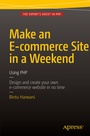 Cover: Make an E-commerce Site in a Weekend - APress