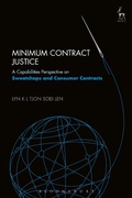 Bild: Minimum Contract Justice - Hart Publishing