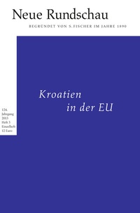 Abbildung von: Neue Rundschau 2013/3 - S. Fischer