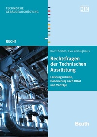 Abbildung von: Rechtsfragen der Technischen Ausrüstung - DIN Media
