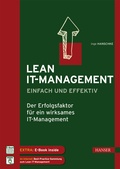 Bild: Lean IT-Management - einfach und effektiv - Hanser