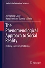 Cover: The Phenomenological Approach to Social Reality - Springer