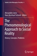 Cover: The Phenomenological Approach to Social Reality - Springer