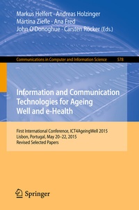 Abbildung von: Information and Communication Technologies for Ageing Well and e-Health - Springer