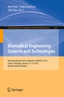 Cover: Biomedical Engineering Systems and Technologies - Springer