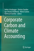 Cover: Corporate Carbon and Climate Accounting - Springer