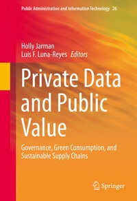 Abbildung von: Private Data and Public Value - Springer