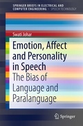 Cover: Emotion, Affect and Personality in Speech - Springer