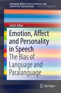 Abbildung von: Emotion, Affect and Personality in Speech - Springer
