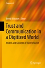 Cover: Trust and Communication in a Digitized World - Springer