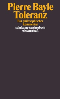 Bild vergrößern Bild: Toleranz - Suhrkamp