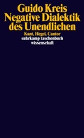 Cover: Negative Dialektik des Unendlichen - Suhrkamp