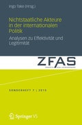 Cover: Nichtstaatliche Akteure in der internationalen Politik - Springer VS