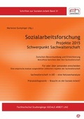 Cover: Sozialarbeitsforschung Projekte 2015 - pro mente edition