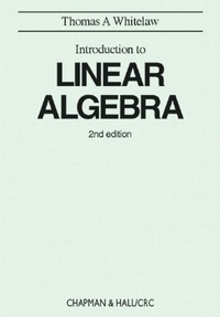 Abbildung von: Introduction to Linear Algebra - CRC Press