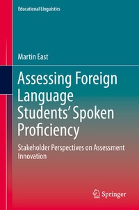 Abbildung von: Assessing Foreign Language Students' Spoken Proficiency - Springer