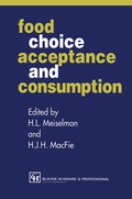 Cover: Food Choice, Acceptance and Consumption - Chapman and Hall