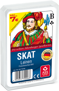 Abbildung von: Skat französisches Bild Leinen - Cartamundi Deutschland GmbH