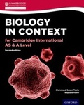 Cover: Biology in Context for Cambridge AS & A Level Student Book - Oxford University Press