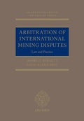 Abbildung von: Arbitration of International Mining Disputes - Oxford University Press