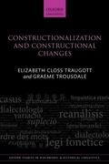 Cover: Constructionalization and Constructional Changes - Oxford University Press