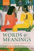 Cover: Words and Meanings - Oxford University Press