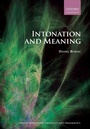 Cover: Intonation and Meaning - Oxford University Press