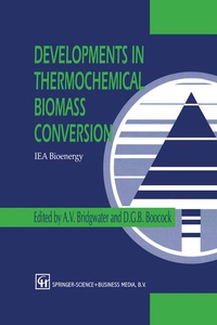 Enlarge image Cover: Developments in Thermochemical Biomass Conversion - Springer
