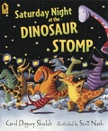 Cover: Saturday Night at the Dinosaur Stomp - Candlewick Press,U.S.