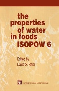 Abbildung von: The Properties of Water in Foods ISOPOW 6 - Chapman and Hall