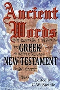 Cover: Ancient Words Greek New Testament - Memorial Crown Press