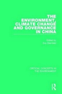 Enlarge image Cover: The Environment, Climate Change and Governance in China - Routledge