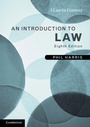 Cover: An Introduction to Law - Cambridge University Press