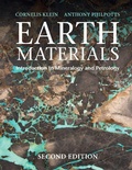 Cover: Earth Materials - Cambridge University Press