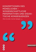 Cover: Konzeptionen des M&uuml;ndlichen - wissenschaftliche Perspektiven und didaktische Konsequenzen - hep verlag