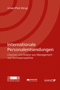 Cover: Internationale Personalentsendungen - Manz