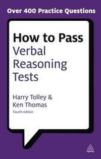 Bild: How to Pass Verbal Reasoning Tests - Kogan Page Ltd