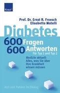 Cover: Diabetes - 600 Fragen, 600 Antworten f&uuml;r Typ 1 und Typ 2 - Knaur